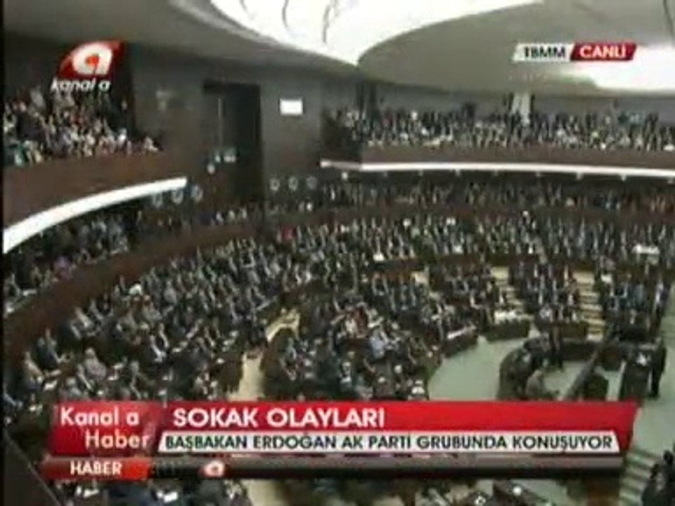 Başbakan Erdoğan Ak Parti Grup Toplantısında Konuşma Yapıyor -1