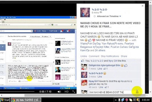 NAWAB ON MY LUND CHALANG KAR K AYA HE NAI MA KA LODE SAB K SMNY POST COPY PAST ASY KAR RAHA THA JASY IS KE EBHN KE CHUT MAIN MERA LUND ATAK GIA HO LINA WO 420 KA LUN THA NAWAB TERI BAHN KE CHUT MAIN HAHAHHAHHAHAHA MA K LODE DLAI K BACHY