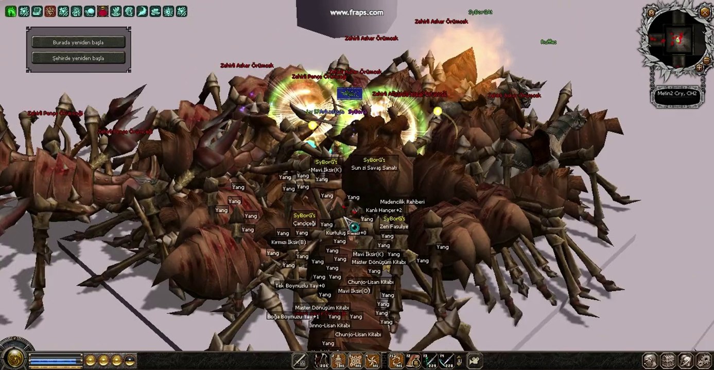 Metin2Cry SyBorg 7X Hile Videosu