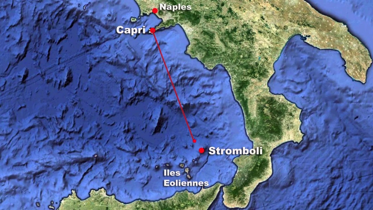 Maxis et TP52 en goguette à Capri