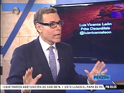 Datanálisis: Maduro tiene la misma popularidad que tiene el presidente Obama