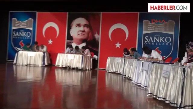 Gaziantep'te Liseler Arası Bilgi Yarışması Yapıldı