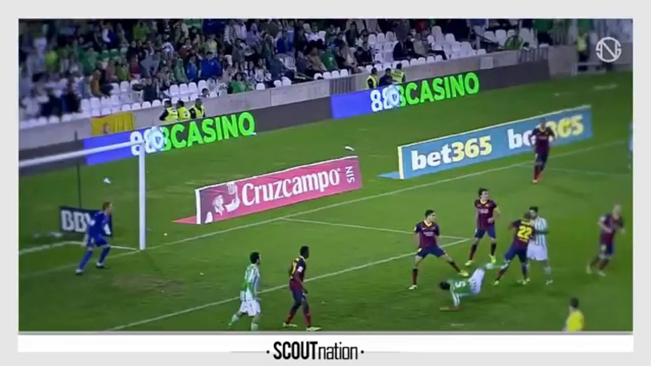 MARTÍN MONTOYA _ Skills _ Barcelona _ 2013_2014 (HD)