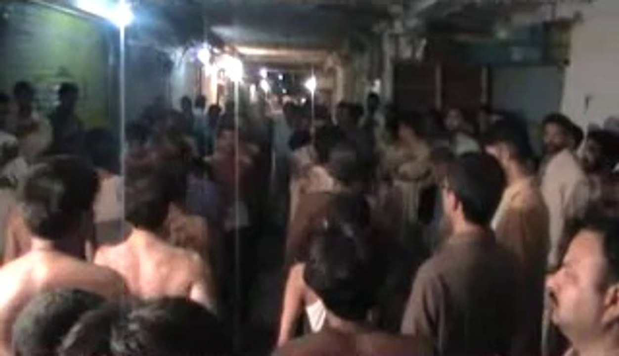 24 Rajab 2014 Jaloos Taboot Imam Mosa Kazim a.s Main Bazar Haripur To Jaffari House Clip 1