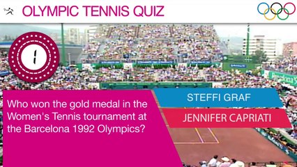 Olympic Tennis Quiz - Question 2   Olympic Quiz