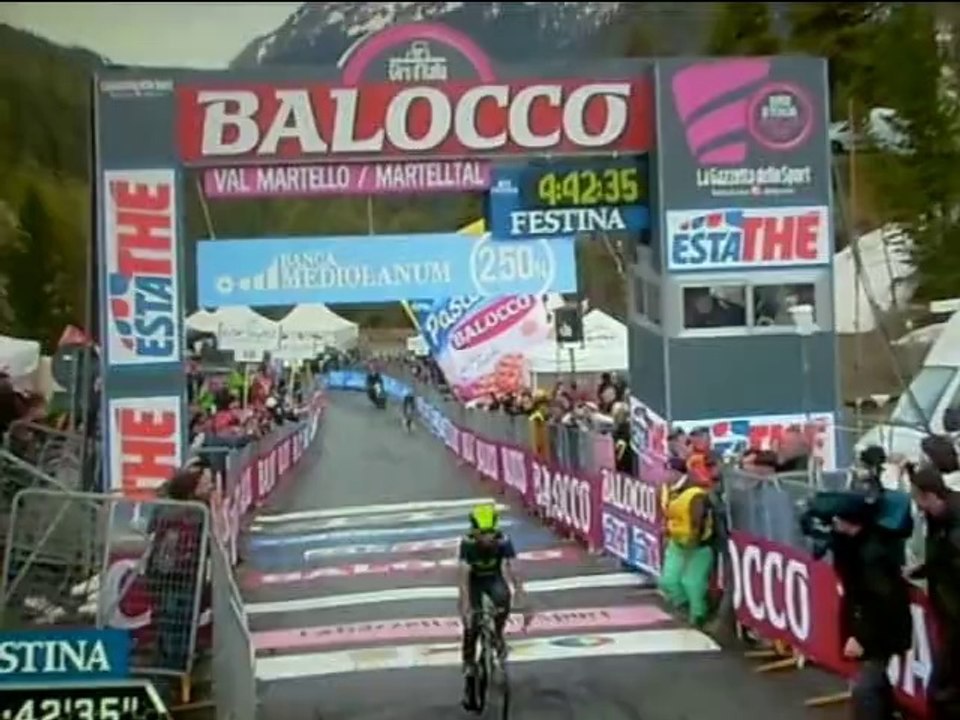 Victoire Quintana stage 16 Giro 2014 -