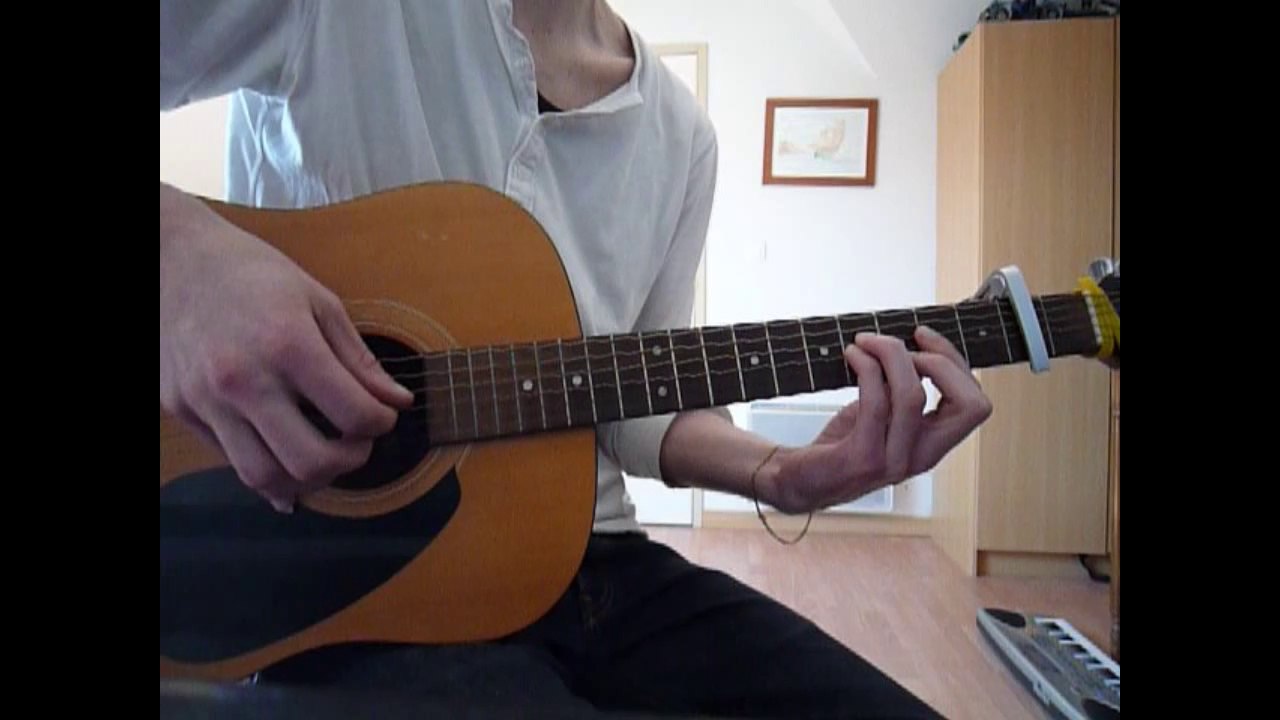 Téléphone - "Cendrillon" [ \Headless/ acoustic guitar cover HD ]