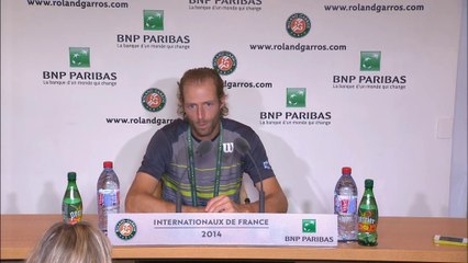 Roland-Garros - Robert a failli abandonner