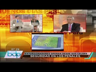 Congresista Andrade: Gobierno recién se interesó en bloqueadores de celulares