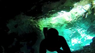 Ray of Light - Freediving Cenotes Mexico