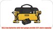 1DEWALT DCK286D2 20V Max XR Lithium Ion Brushless Compact Hammerdrill and Impact Driver Combo