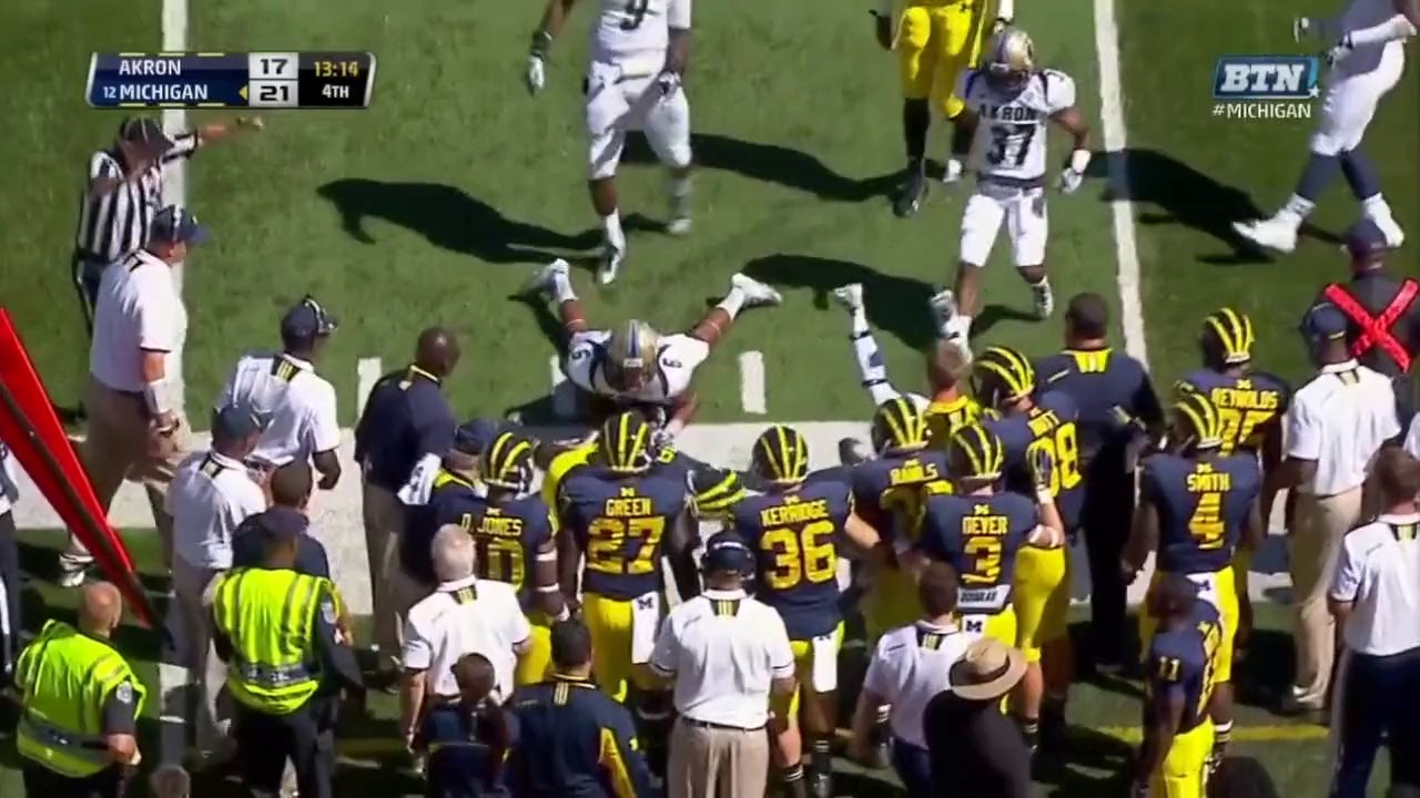 Michigan Offense vs. Akron Every Snap