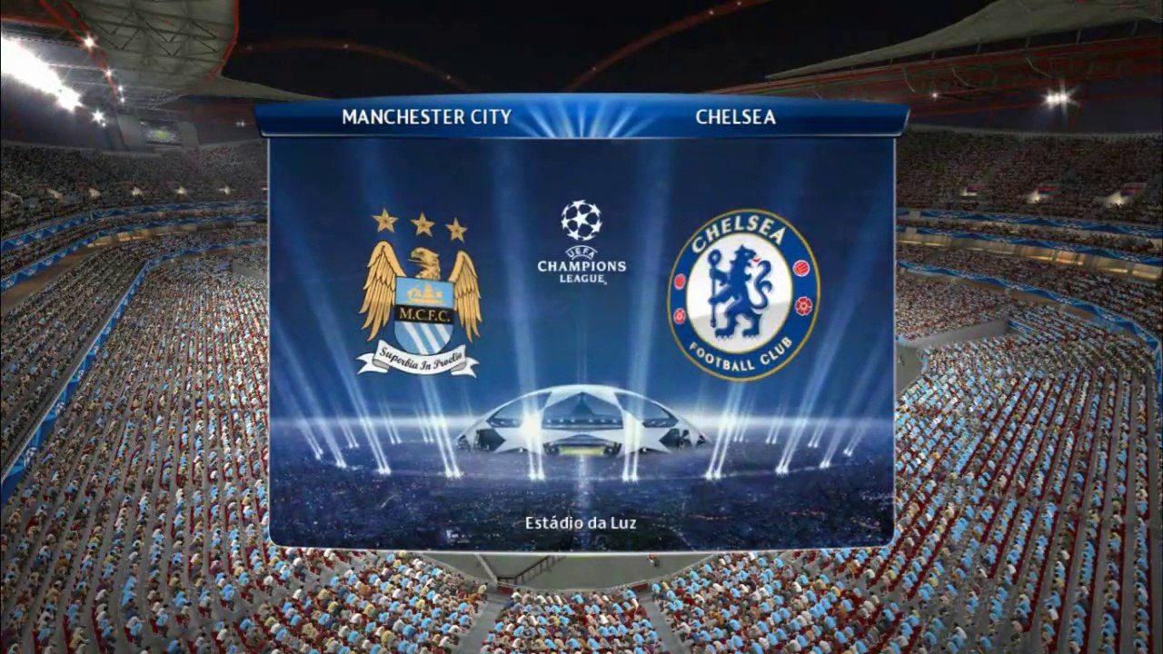 Pro Evolution Soccer 2014 UEFA Champions League Mancester City vs Chelsea 1 0 Negredo