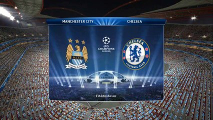 Pro Evolution Soccer 2014 UEFA Champions League Mancester City vs Chelsea 1 0 Negredo