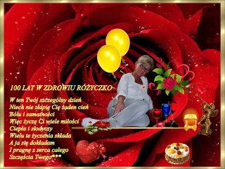W Dniu Twojego Święta Różyczko. 26.05.2014 Rok.