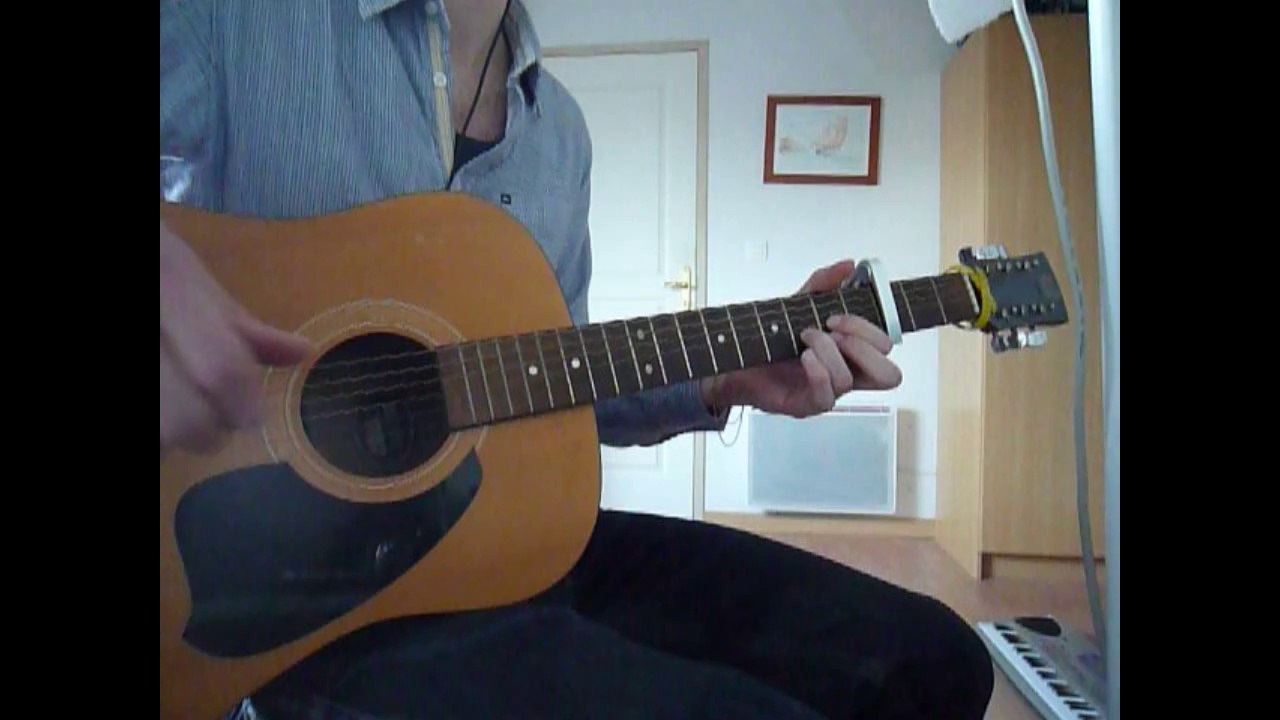 Yodelice - "Sunday With a Flue" [ \Headless/ acoustic guitar cover HD ]