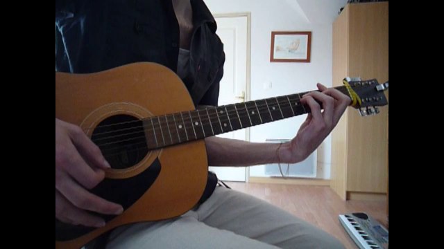 Daft Punk - Get Lucky [ \Headless/ acoustic guitar cover HD ]