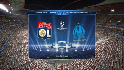 Pro Evolution Soccer 2014 UEFA Champions League Olympique Lyonnais vs Olympique De Marseille