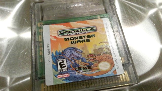 Classic Game Room - GODZILLA THE SERIES: MONSTER WARS review for GBC
