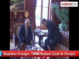 Başbakan Erdoğan, TBMM Başkanı Çiçek ile Görüştü
