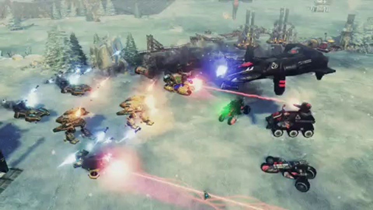 Command & Conquer 4 Tiberian Twilight Gameplay Trailer