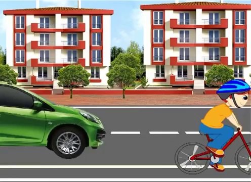Çocuklar İçin Trafik Eğitimi animasyonlu