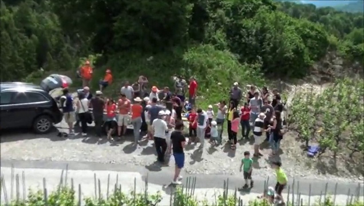 Ballade des Saveurs & Racladrône avec les Drônois d'ailleurs le 25 mai 2014 à Drône Savièse