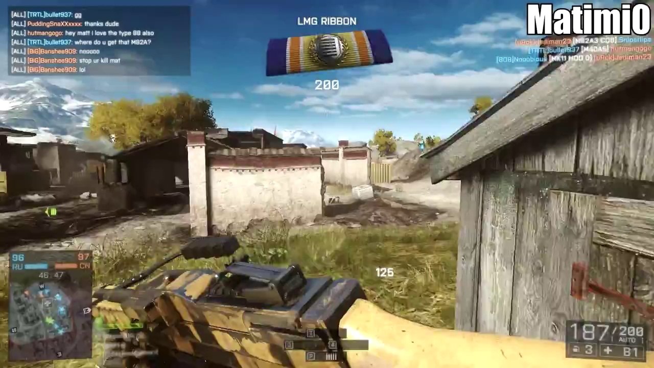 Type 88 LMG Duel - Levelcap Isn't the Greatest! Battlefield 4