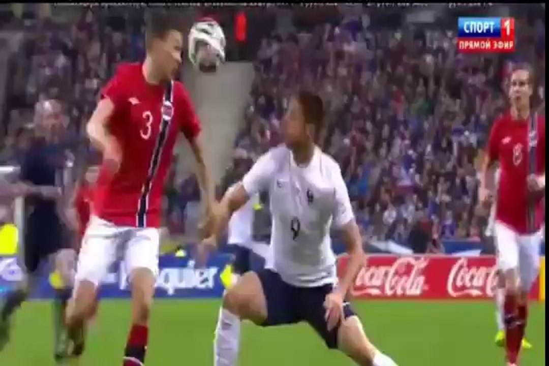 Olivier Giroud Fantastique But-France vs Norway 27-05-2014-