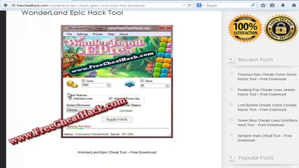Wonderland Epic Hacks Tool ( No Survey Download ) With Proof