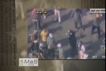 لقطات القمر الصناعى بأعتداء الاخوان المزعوم على الجيش بالاسلحة النارية والمولتوف والخرطوش