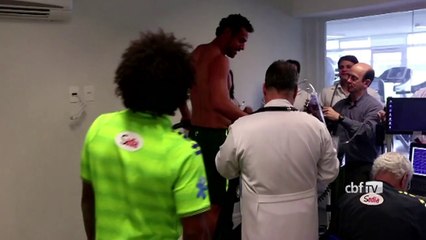 Controles médicos en selección de Brasil