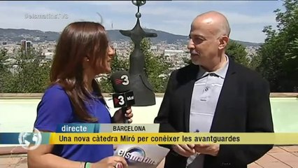 TV3 - Els Matins - Una nova càtedra Miró per conèixer les avantguardes