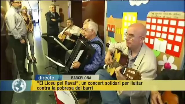 TV3 - Els Matins - El Liceu pel Raval , un concert solidari per lluitar contra la pobresa del barr