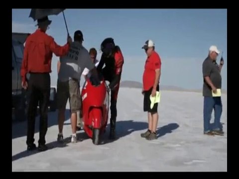 HONDA　CBR１０００RRで時速４２６キロ