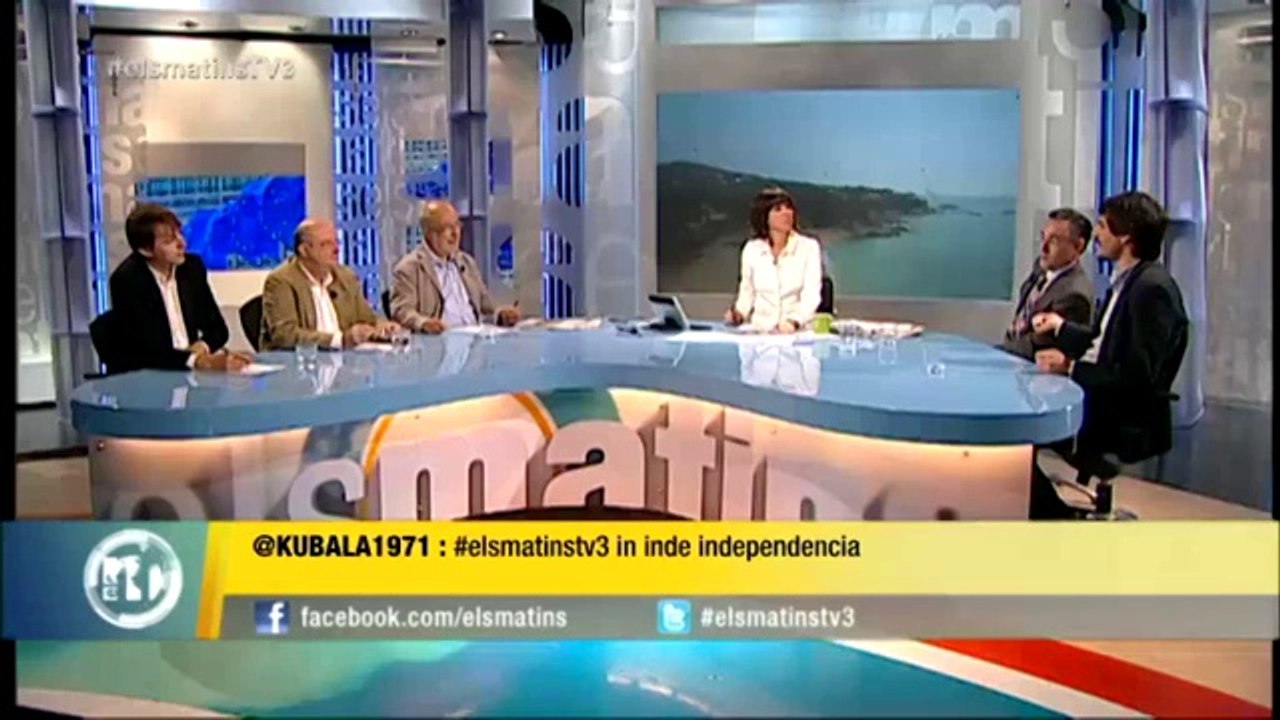 TV3 - Els Matins - Tertúlia amb els eurodiputats catalans electes