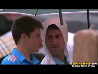 Molada Djokovic Tarafından Ağırlanan Görevli Çocuk