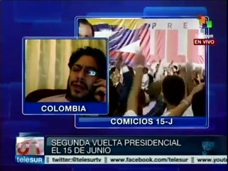 Colombia: Cepeda aboga por apoyo al proceso de paz
