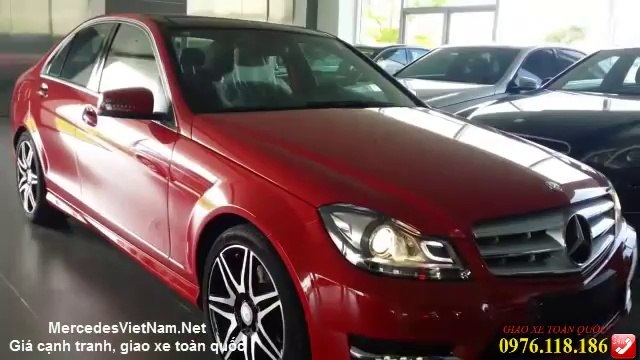 Video xe Mercedes C300 AMG mới 2014, 2015 mua xe Mercedes C300 trả góp lãi suất thấp