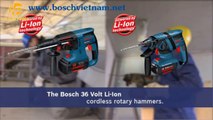 Máy khoan búa dùng pin Bosch GBH 36V-LI
