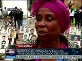 Colombia: Familiares de víctimas recuerdan a sus seres queridos