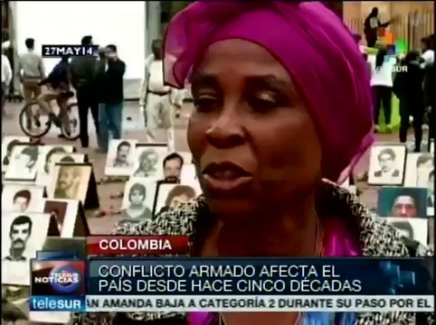 Colombia: Familiares de víctimas recuerdan a sus seres queridos