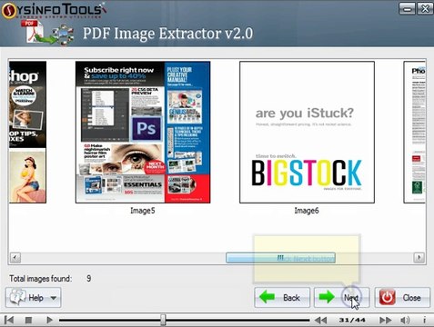SysInfoTools PDF Image Extractor