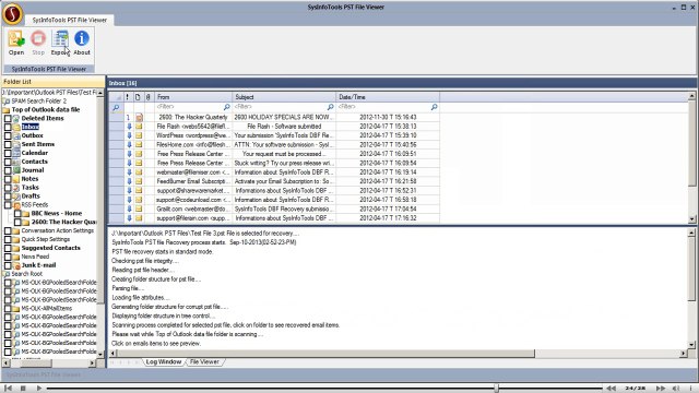 SysInfoTools PST File Viewer