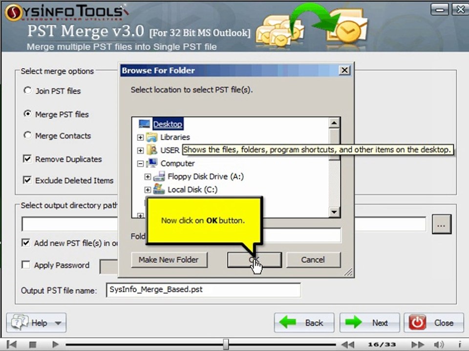 SysInfoTools PST Merge