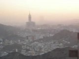 Ghar e Hira & far away Makkah Tower  غارِ حِراور دُور مَکّہ ٹاور