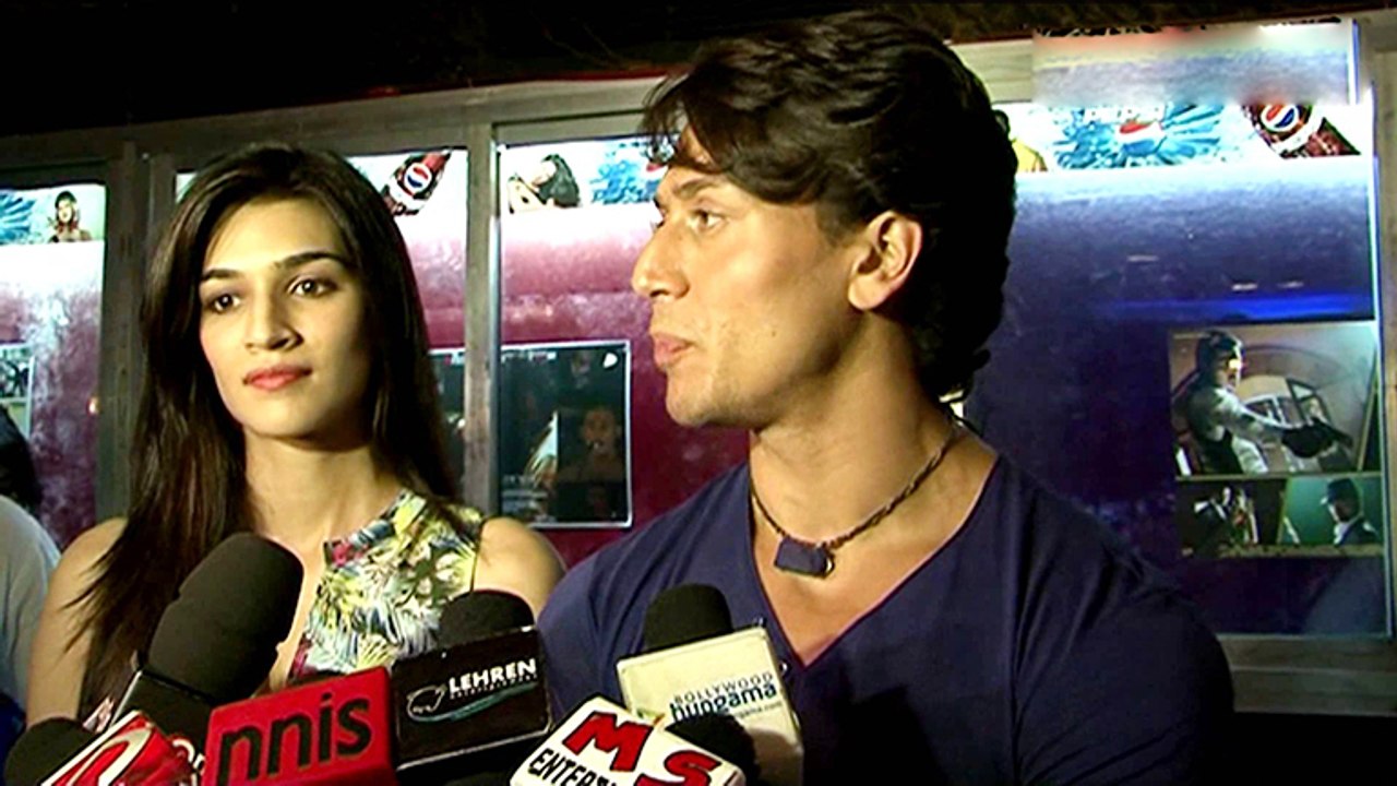 Tiger Shroff, Kirti Sanon Visited Gaiety Galaxy For Public Reaction