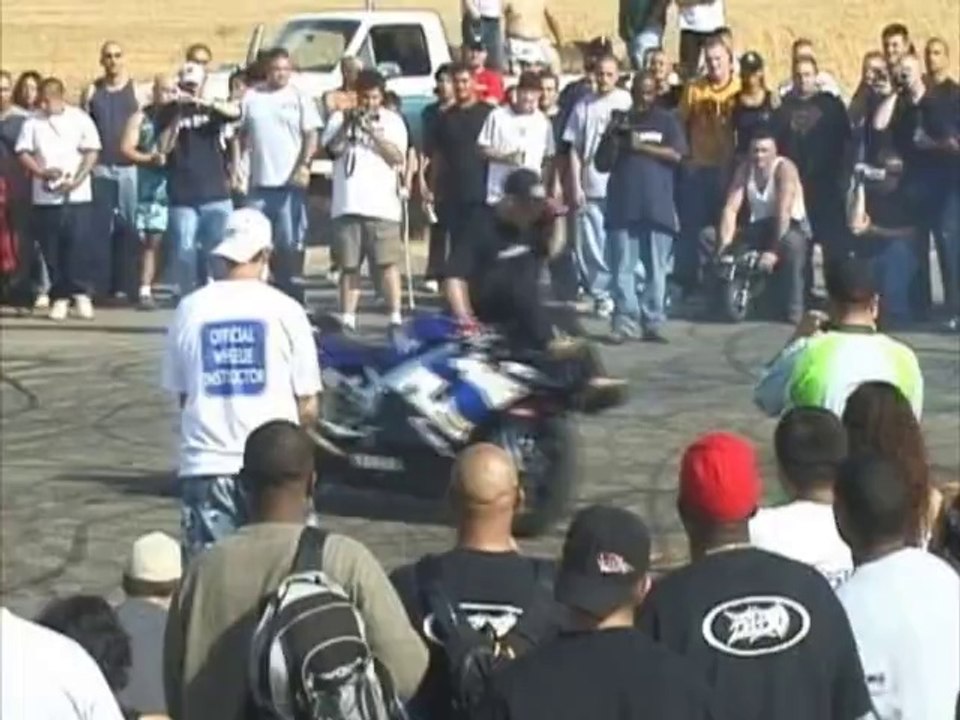 Doing Amazing Wheelies