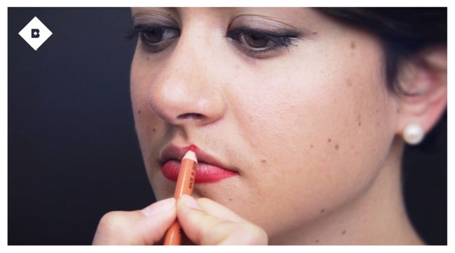 Tuto beauté: La bouche rouge de Marion Cotillard