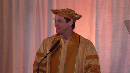 Jim Carrey Gives Commencement Speech At Maharishi University Of Management